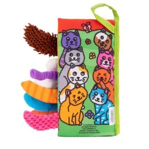Animal tail cloth book–Kitty - Image 2