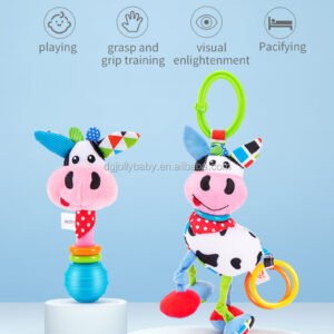 Plush baby hand rattle-Ship - Image 2