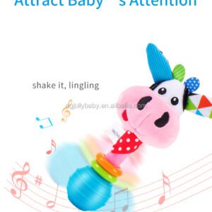 Plush baby hand rattle-submarine - Image 2