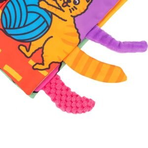 Animal tail cloth book–Kitty - Image 6