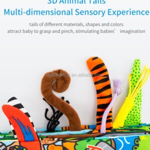 Animal tail cloth book–Dinosaur - Image 11