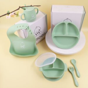Silicon feeding cutlery set - Image 2