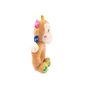 Plush rattle circle-Monkey - Image 6