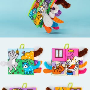 Animal tail cloth book–Kitty - Image 7