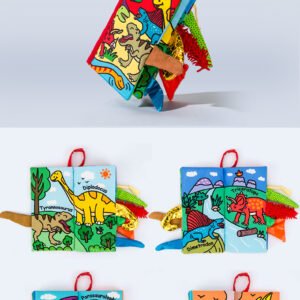 Animal tail cloth book–Dinosaur - Image 7