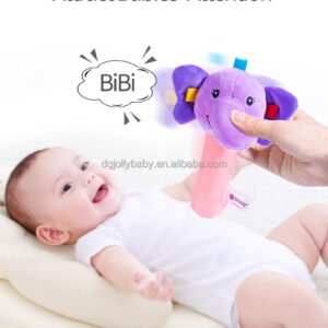 Plush Rattle Stick-Monkey - Image 3