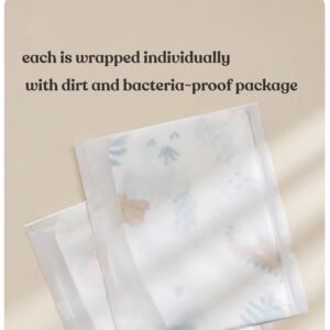 Disposable baby bib- Dinosaur (8pcs) - Image 3