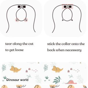 Disposable baby bib- Dinosaur (8pcs) - Image 13